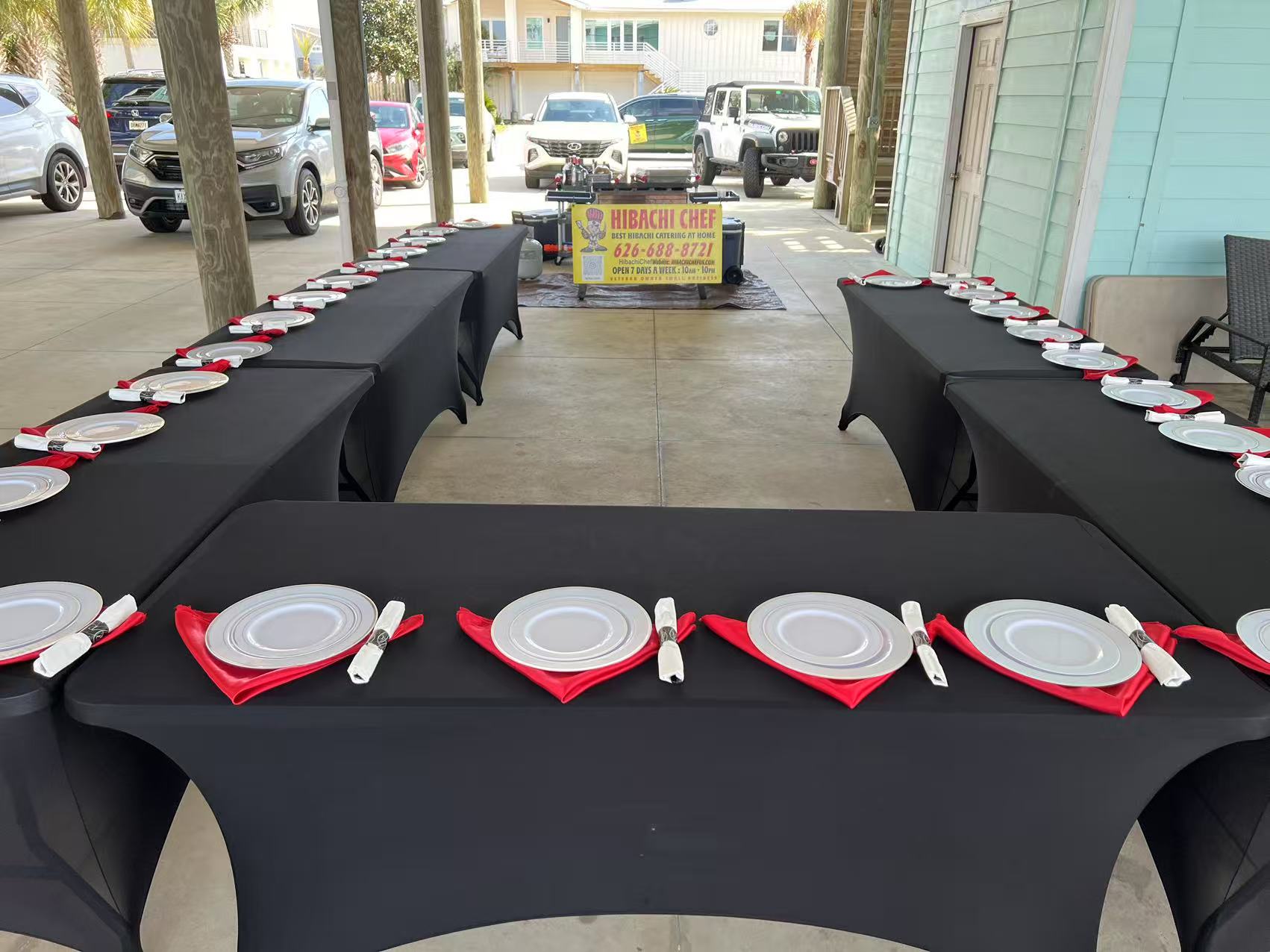 Private hibachi dinner 30A